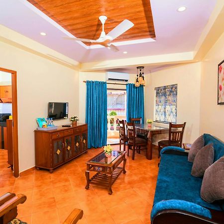 'Golden Sea Shell' 1 Bhk Beach Apartment Benaulim Bagian luar foto