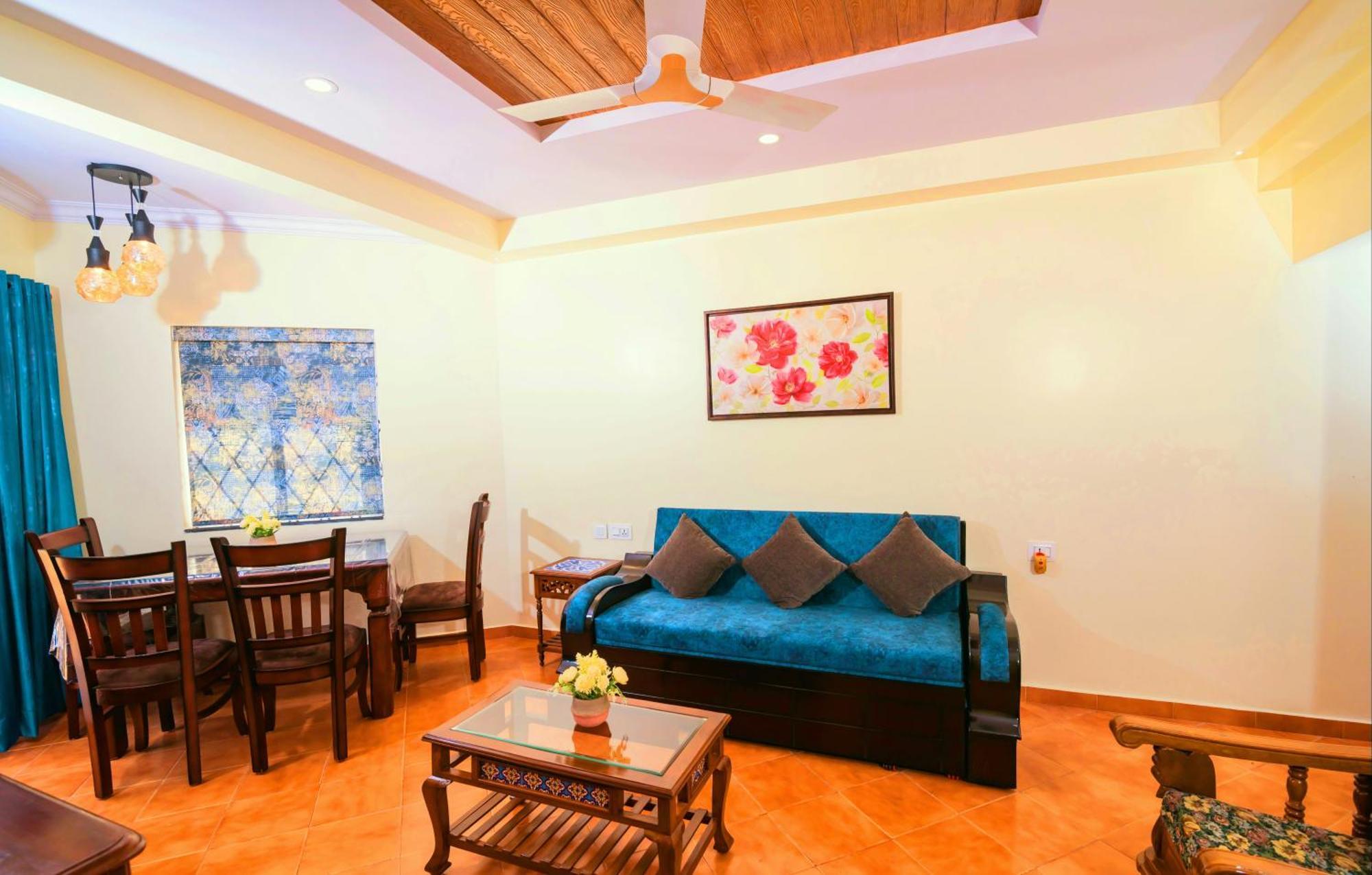 'Golden Sea Shell' 1 Bhk Beach Apartment Benaulim Bagian luar foto