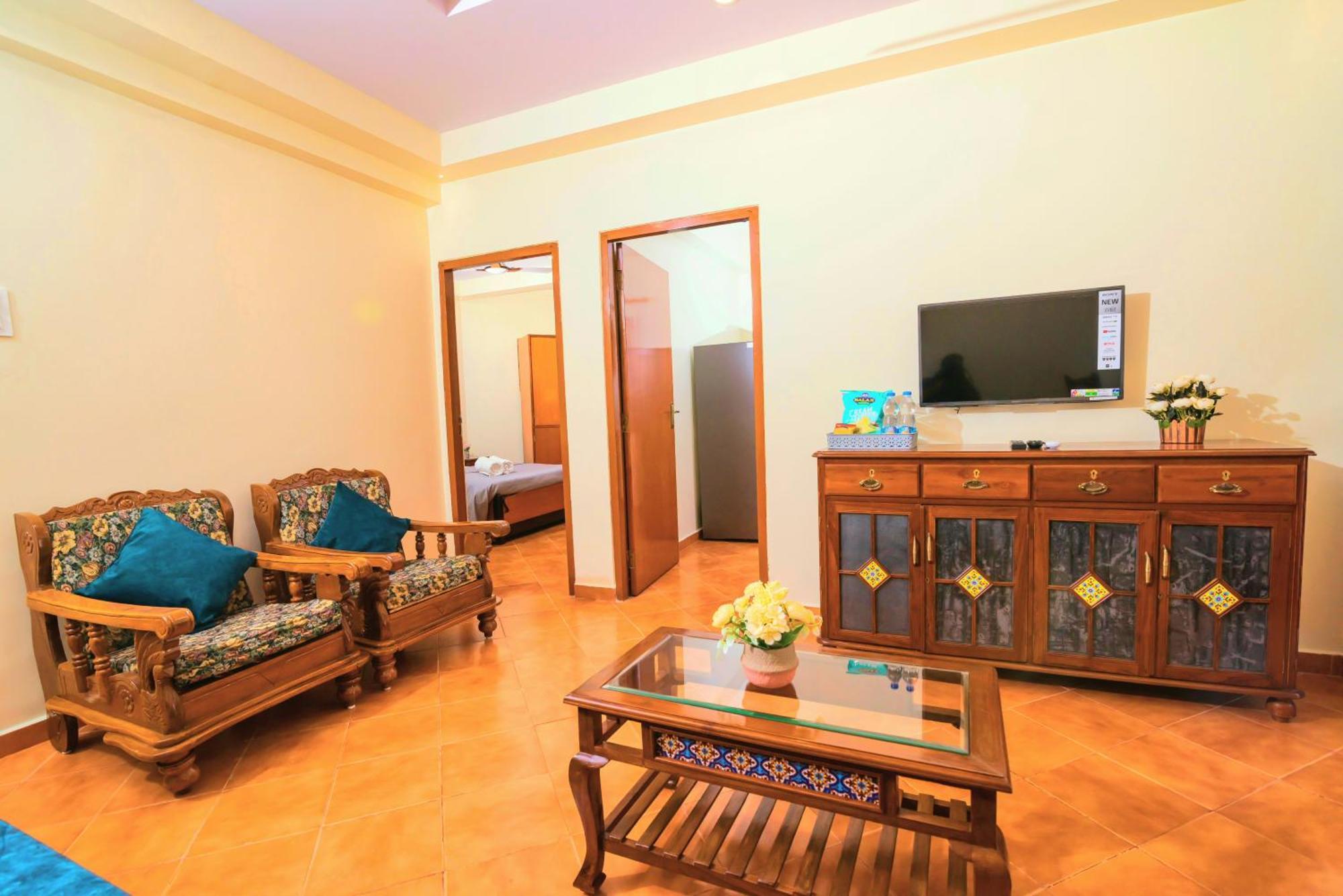 'Golden Sea Shell' 1 Bhk Beach Apartment Benaulim Bagian luar foto
